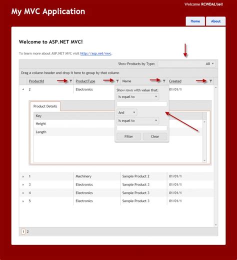 How to Use Kendo UI Grid 的图像结果