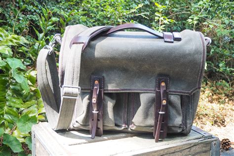 Waxed canvas bags from Waterfield, Manhattan Portage, Saddleback and ...