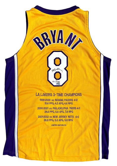 Lot Detail - Kobe Bryant Signed Limited Edition Lakers Jersey with ...