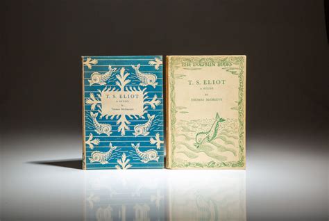 Thomas Stearns Eliot - The First Edition Rare Books