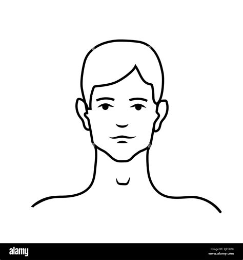 Portrait person face Black and White Stock Photos & Images - Alamy