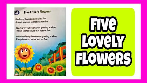 Good Rhymes For Flowers at Levi Gether blog