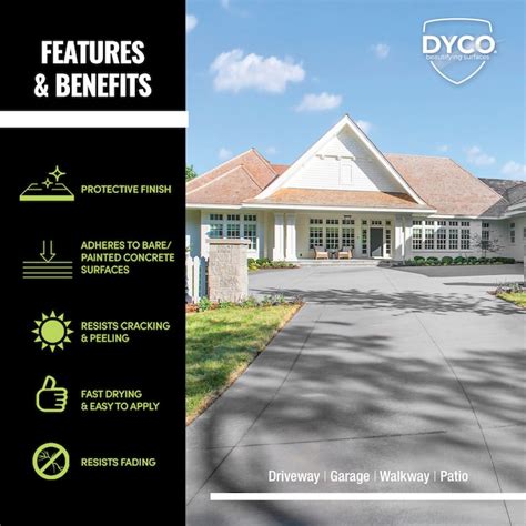 Dyco Paints Concrete Stain Deep Base Satin Water-based Satin Ready-to ...