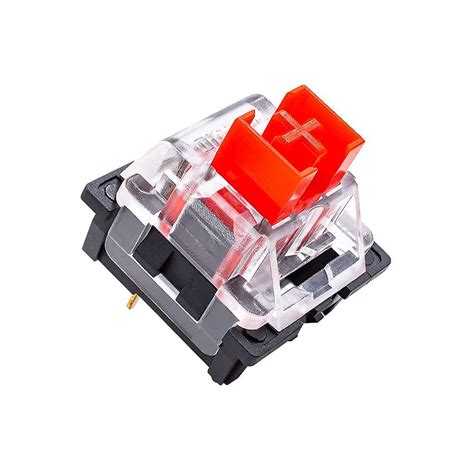 GranVela Outemu (Gaote) Red Switches, 3-Pin Linear 45G Force Dustproof ...