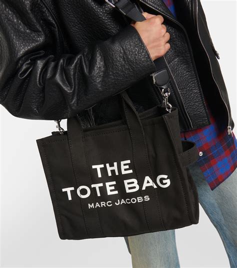 The Medium canvas tote bag in black - Marc Jacobs | Mytheresa