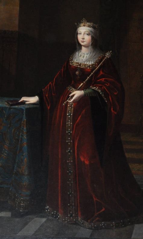 Portrait Of Queen Isabella Of Spain