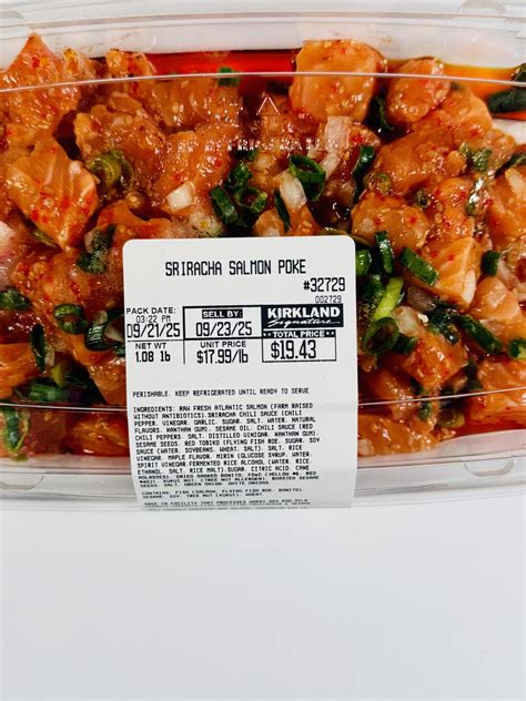 Costco Sriracha Salmon Poke Review: A Quick & Healthy Meal?