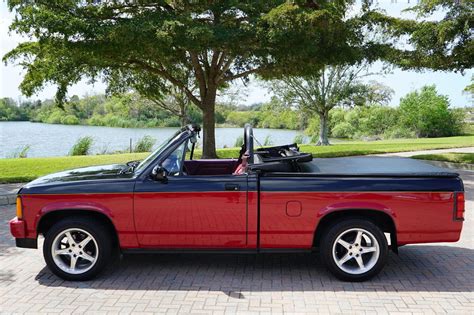 1989 Dodge Dakota Sport Convertible Offered at No Reserve - autoevolution