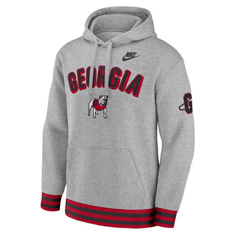 Grey Georgia Bulldogs Hoodies. Nike.com