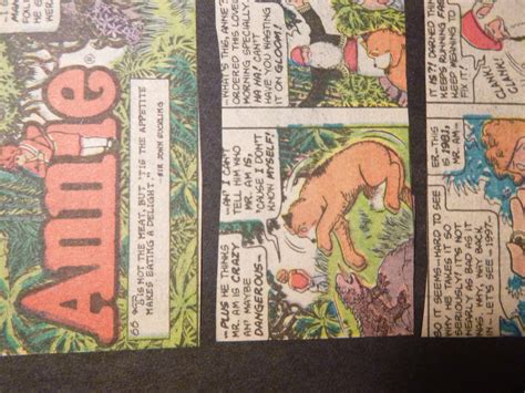 'Annie' - Comic Strip Album with 850+ Strips from 1979 by Leonard Starr ...