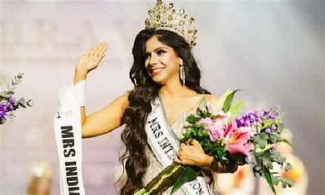MP's Tani Gautam clinches title of 'Mrs International Global Beauty ...
