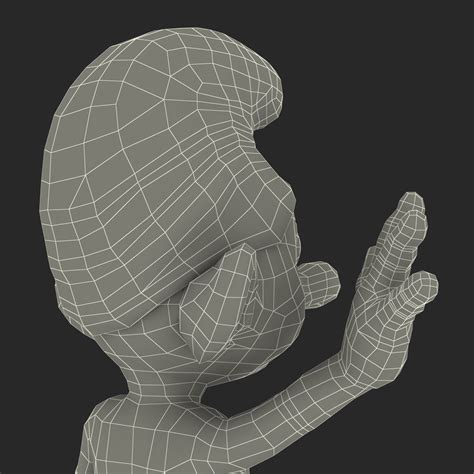 3D Smurf Pose 2 with Fur | 3D Molier International