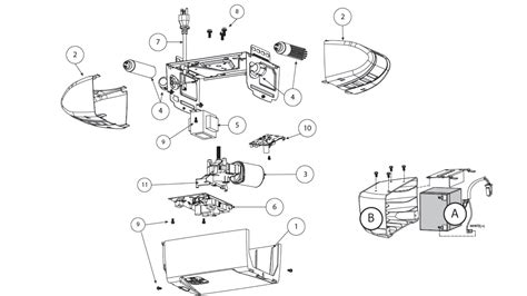 Genie Garage Door Opener Models 7035- 7055 Replacement Parts – The ...