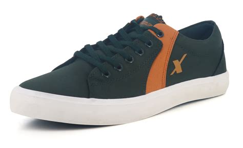 Sparx Forest Green Tan Casual Shoes for Men SM-856 | Casual Footwear ...