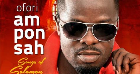 Ofori Amponsah official album 'Songs Of Solomon' out