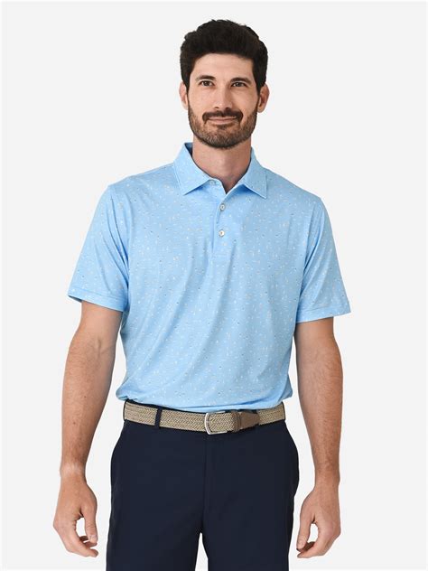 Peter Millar Crown Sport Men's Sailing Away Performance Polo#N# #N# #N ...
