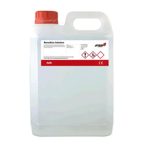 BENEDICTS SOLUTION QUALITATIVE 2.5l