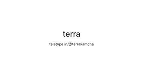 terra — Teletype