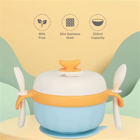 Safe Feed Meal Box Set For Kids with Spoon and Fork, BPA Free