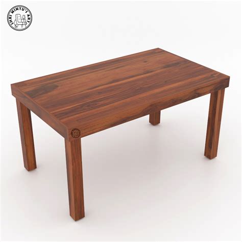 6-Seater Solid Sheesham Wood Dining Table Set – Shri Mintus Art