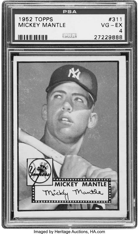 History Behind Mickey Mantle Baseball Cards
