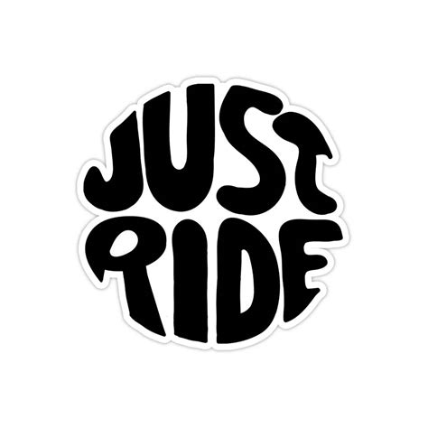 Just Ride sticker – Fantastick