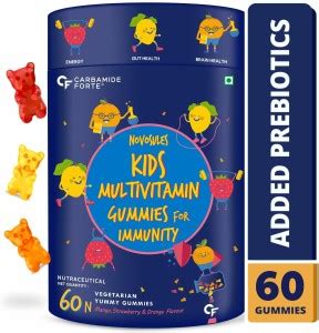 CARBAMIDE FORTE Multivitamin Gummies For Kids with Superfoods ...