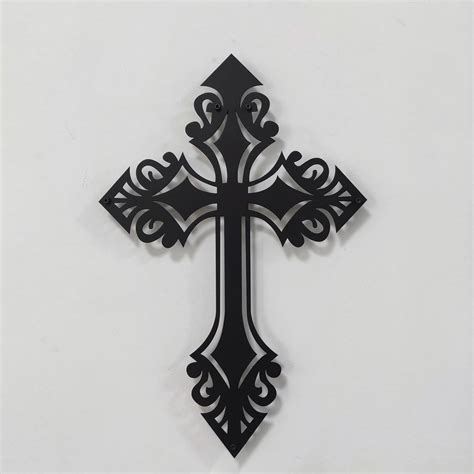 Herrlich Homes Crosses Wall Decor | Metal Cross Wall ART | Christian ...