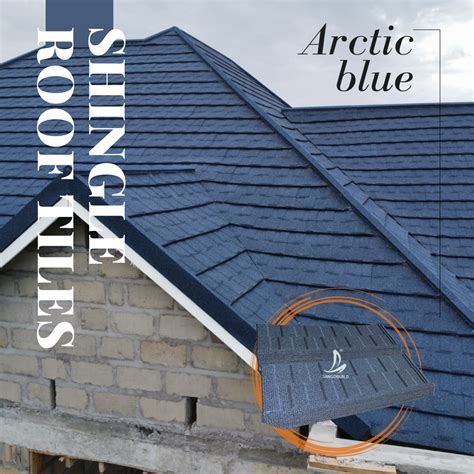 Arctic Blue Shingle Installation Example