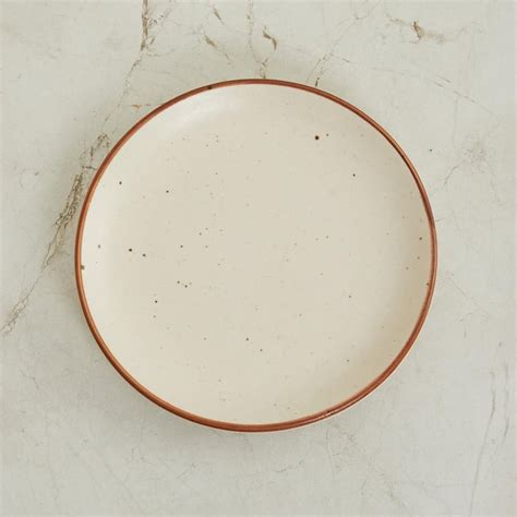 Buy Marshmallow Stoneware Side Plate - 18cm from Corsica by Home Centre ...