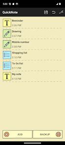 Open Quick Note Pad 的图像结果