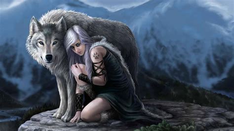 [100+] Wolf Girl Pictures | Wallpapers.com