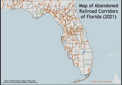 Railroad Track Map Florida at Owen Bateman blog
