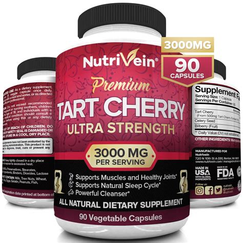 Best tart cherry capsules - tatablackberry