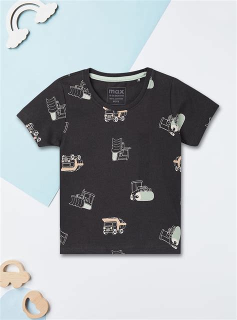 Buy Boys Printed T-shirt Online at just Rs. 149.0 - 1000014934883 | Max ...