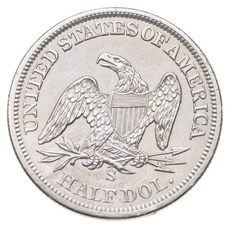 1858-S Seated Liberty Half Dollar | Property Room