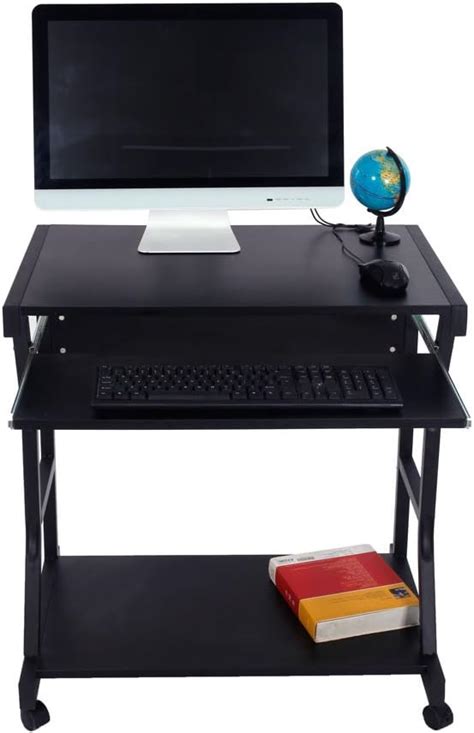 WESTHL Moveable Four-Wheel Computer Desk for Home Office, India | Ubuy