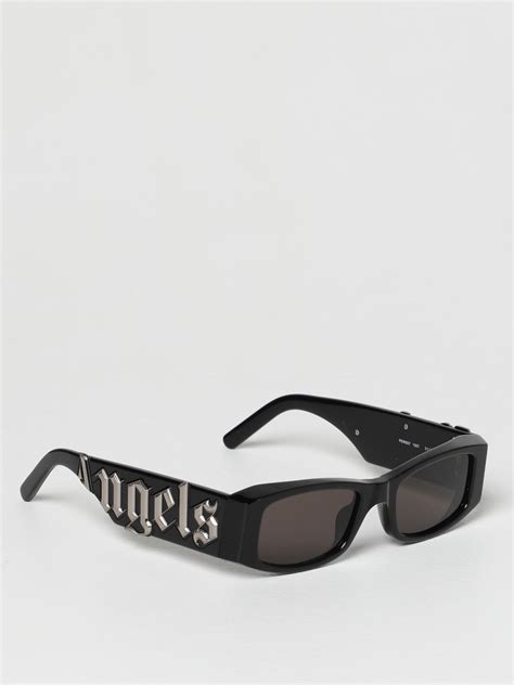 PALM ANGELS: Glasses woman - Black | Palm Angels sunglasses PERI007 ...