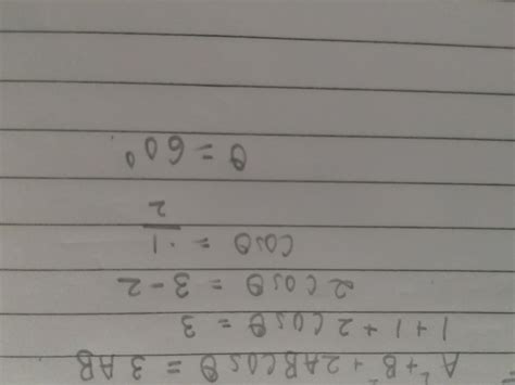 two equal forces have the square of their resultant equal to 3 times ...