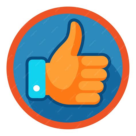 Icon thumb up clip art and vector design with a white background ...