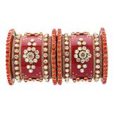 Sukriti Rajasthani Ethnic Designer Handcrafted Seep Kundan Chura Weddi ...