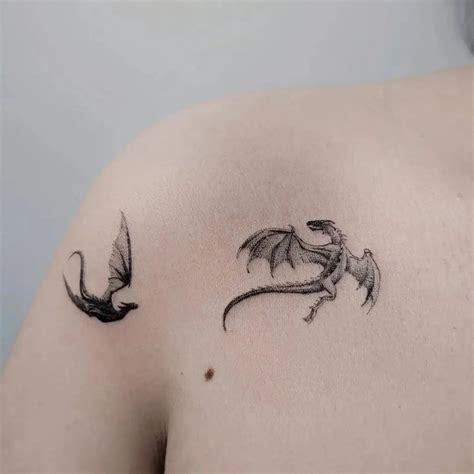 30 Best Tiny Dragons Tattoo Ideas You Should Check
