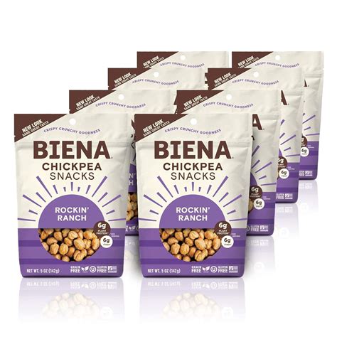 BIENA Chickpea Snacks, Rockin' Ranch, Gluten India | Ubuy