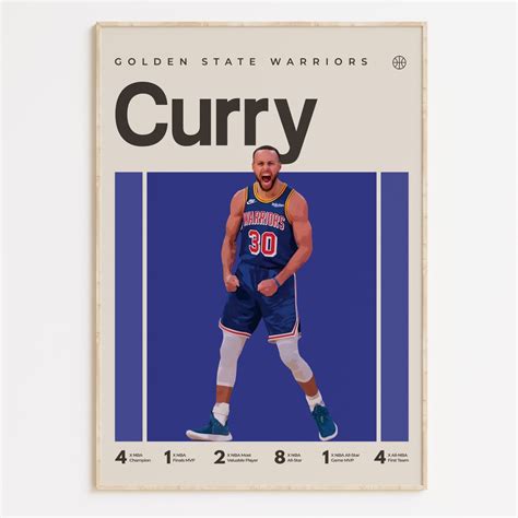 steph curry poster-Steph Curry Poster, Golden State Warriors-Big Weekend