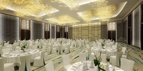 南都婚宴酒店宴会厅包房设计案例效果图 - 金博大建筑装饰集团公司
