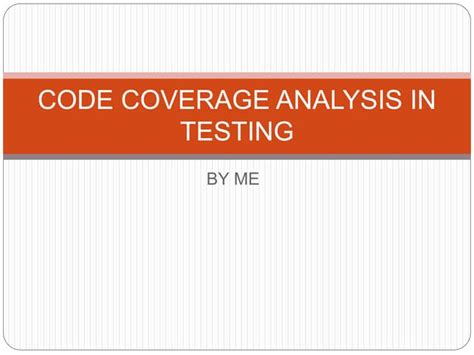 Image result for Code Coverage Analysis Example