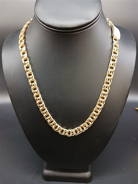 10K GOLD CHINO LINK CHAIN - Tamayo's Jewelry