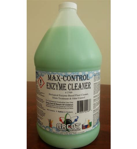 Max-Control Enzyme Cleaner – Arcot Manufacturing