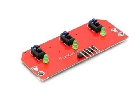 Wiring of Line Tracking Sensor Module Arduino 的图像结果