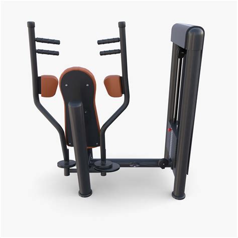 Pec Deck Machine - 3D Model by dragosburian